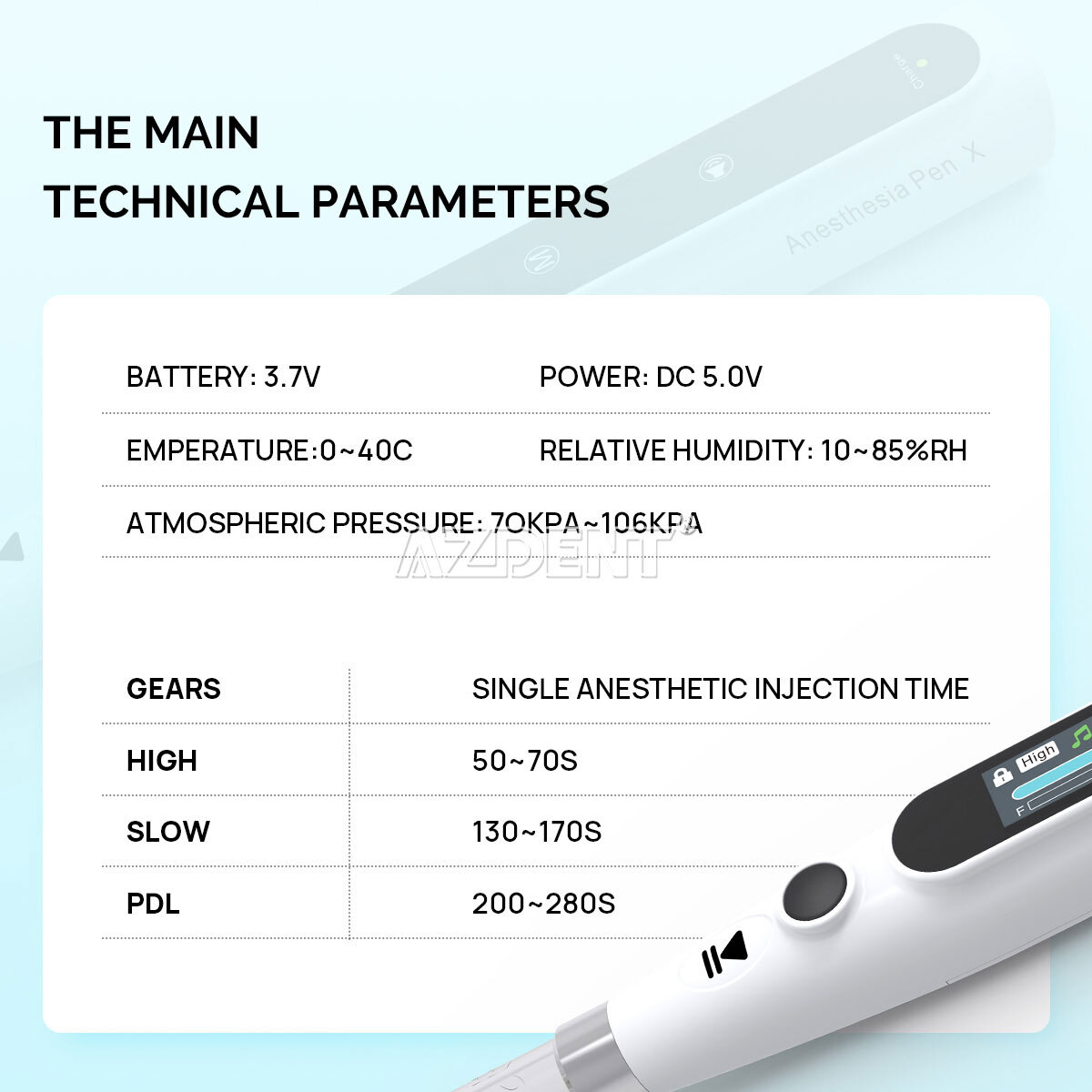 USA Dental Painless Oral Local Anesthesia /Endo Motor Treatment/Endo Heated Pen