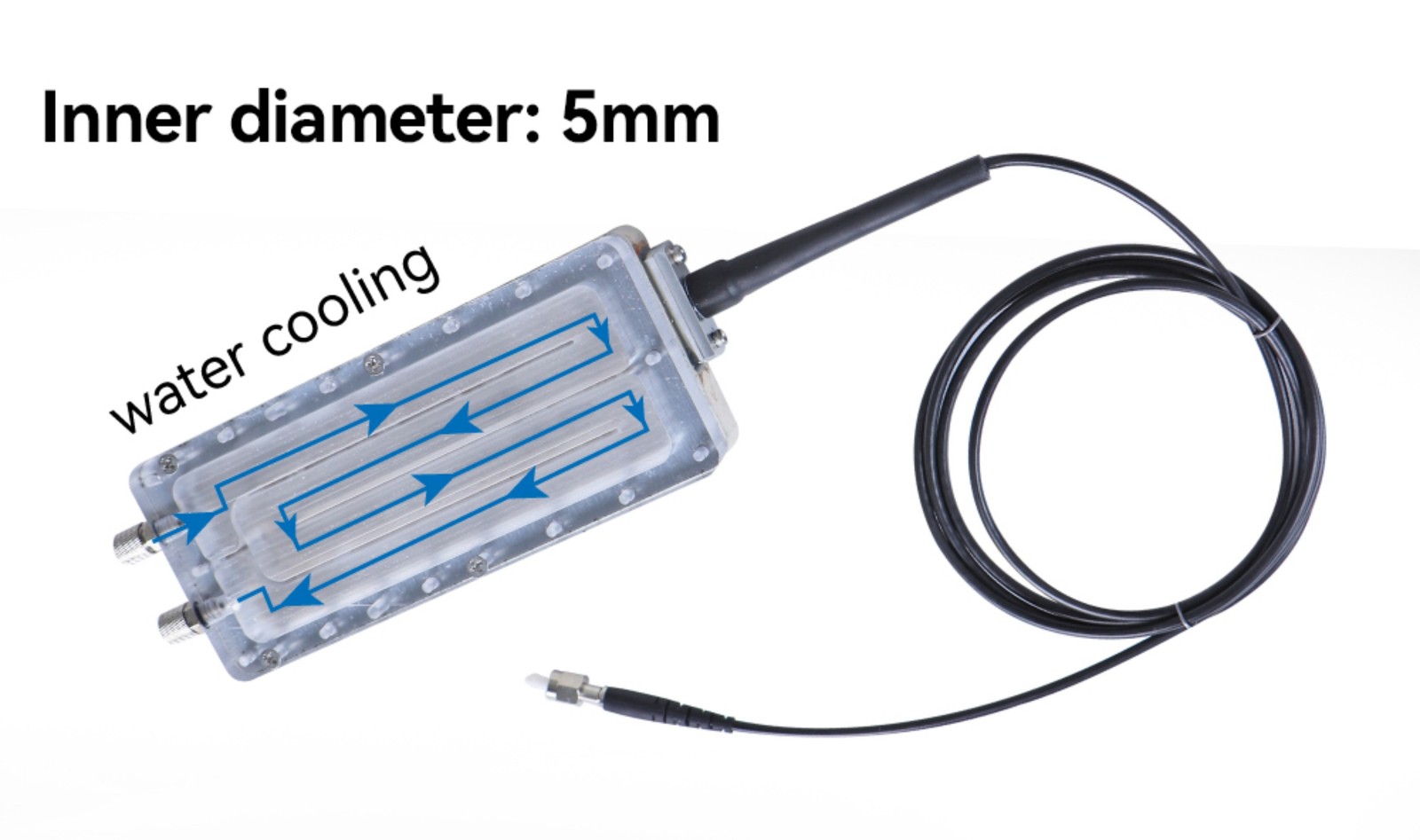 Raycus 1000W 3rd Gen SMA905 Laser Pump Driver Fiber Laser Head For DIY Cutting