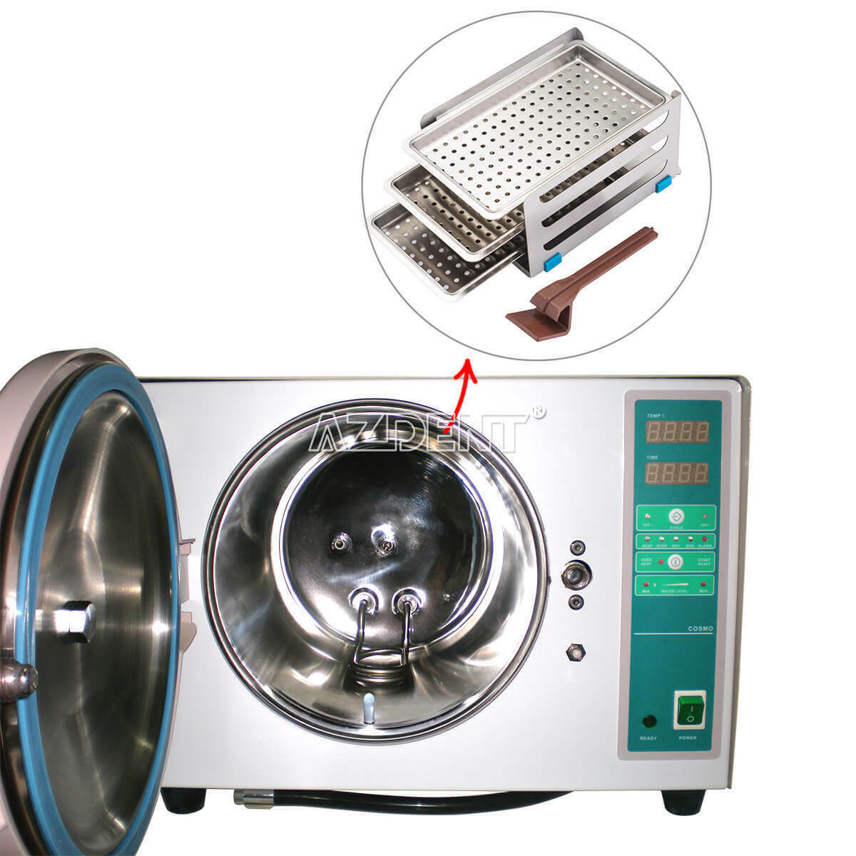 Dental Autoclave Steam Sterilizer Sterilizition / Vacuum Forming Molding Machine