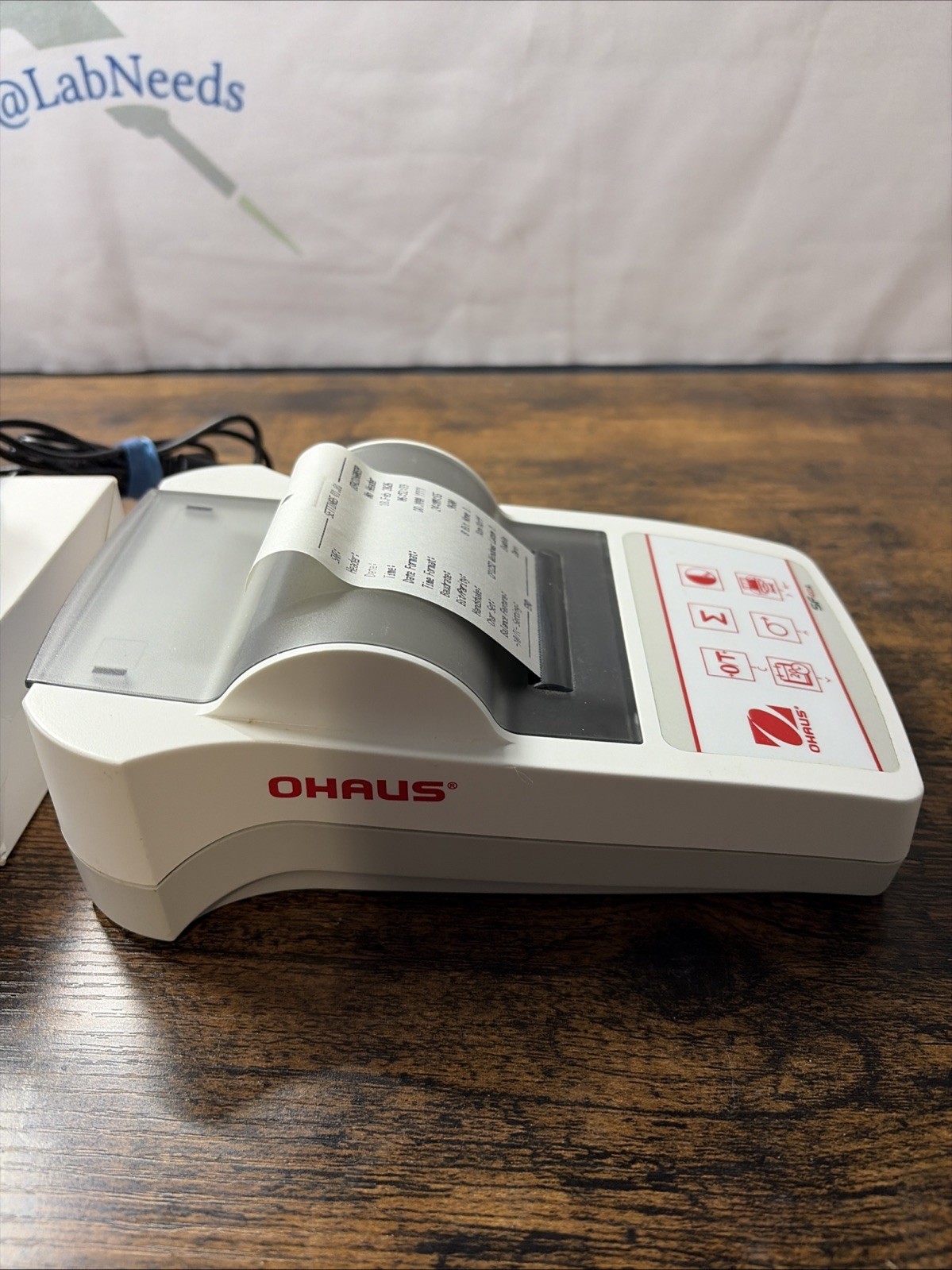 Ohaus Balance Printer SF40A with power supply Fully tested with Ohaus Balance