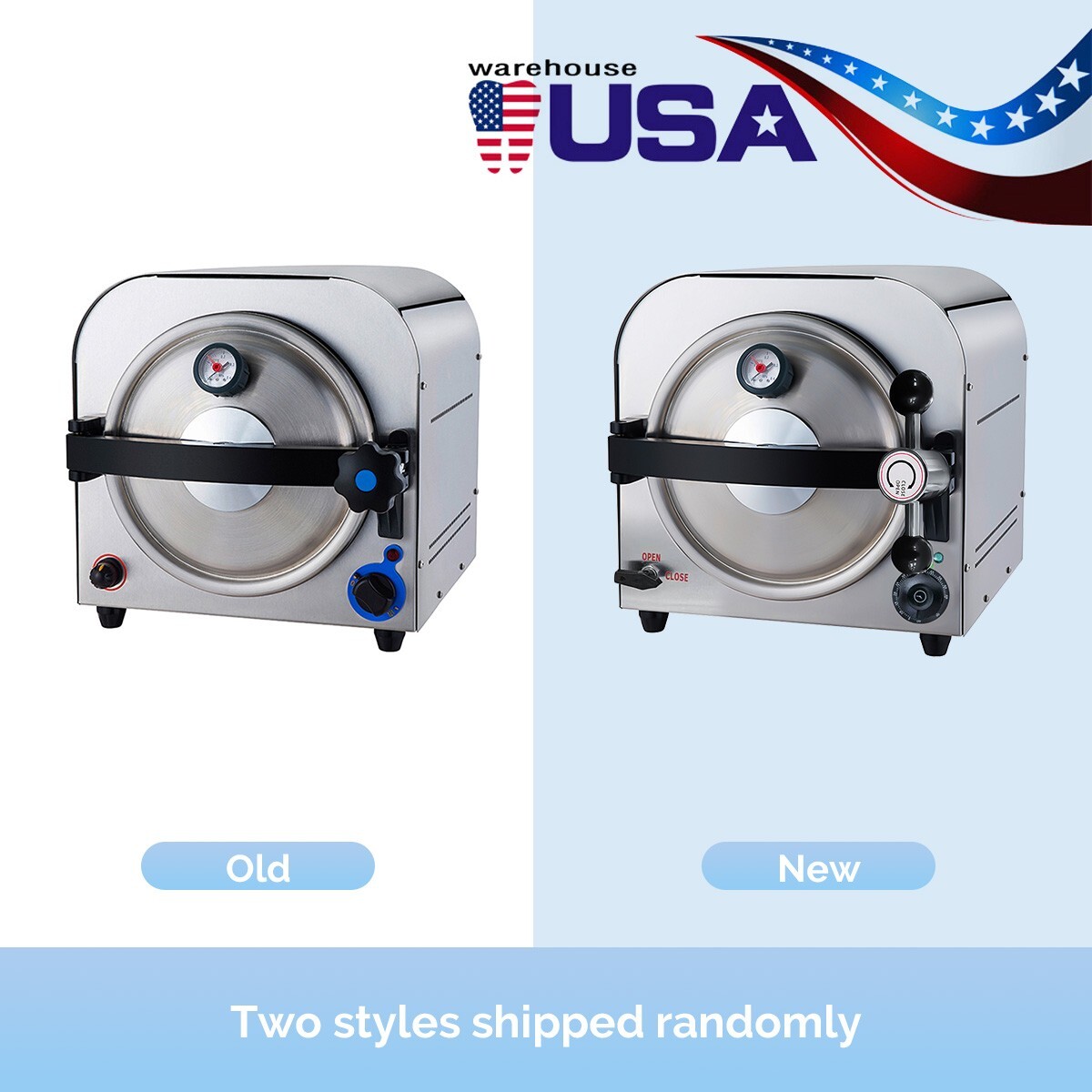 14L Autoclave Steam Sterilizer Dental Equipment Automatic Medical Sterilization