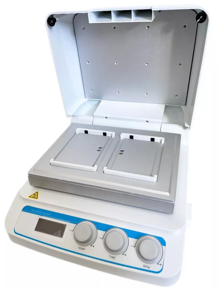 Microplate Thermo Incubator Thermo-Shaker with 2 Microtiter Plates 200-1600rpm