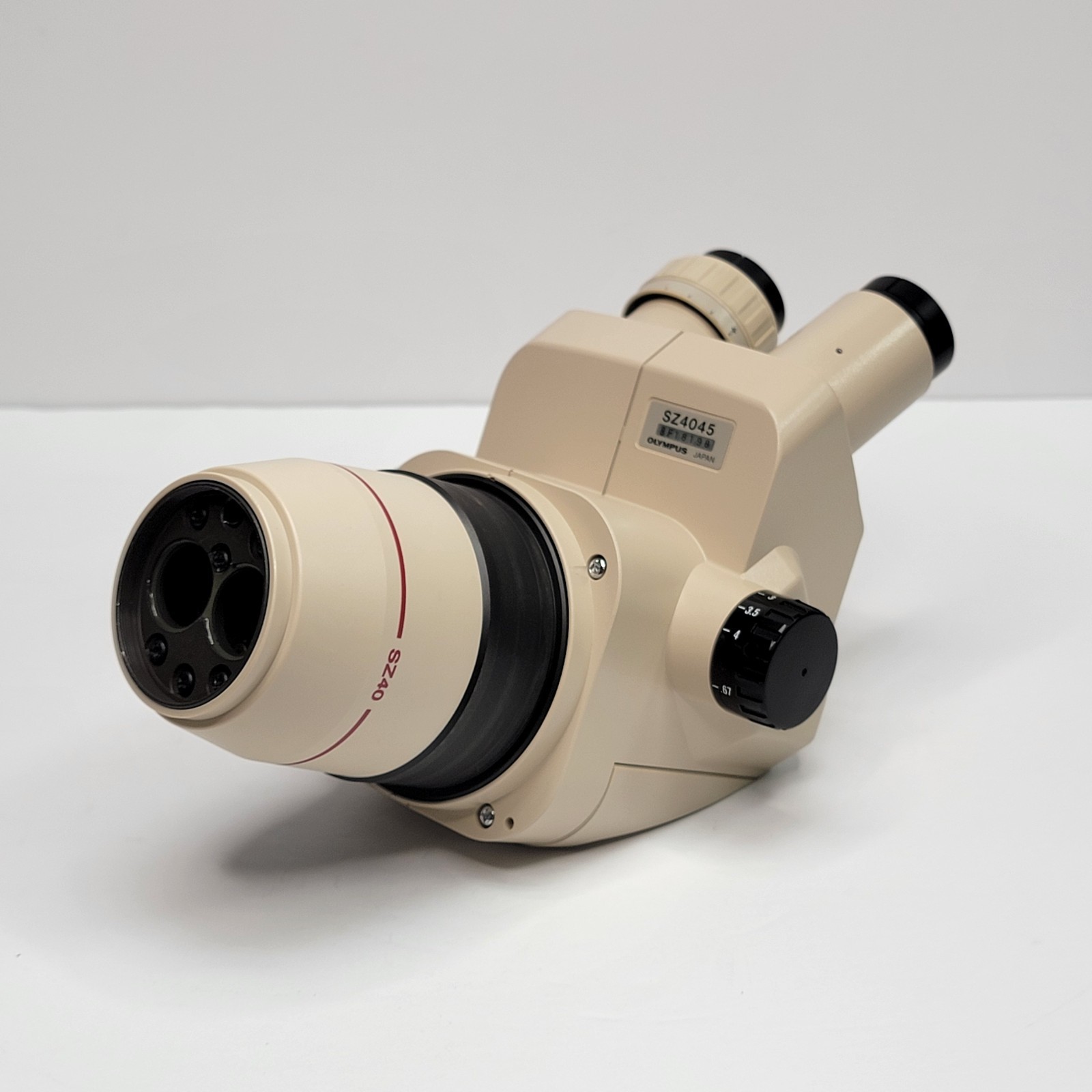 VERY LITTLE USE – EXCELLENT – Olympus SZ4045 SZ40 Microscope Stand Head Part