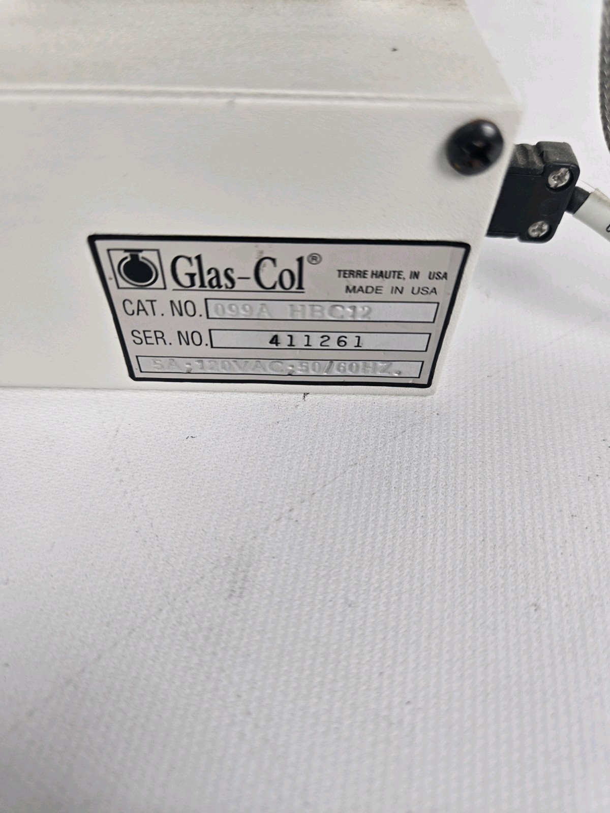 Glas-Col Digital Dry Block Heater Evaporator System Bath 099A HBC12 w/Heat Block