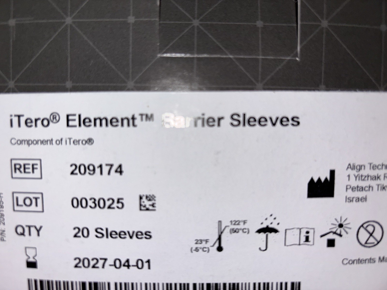 Lot Of 8 Boxes. Itero Element 5d Sleeves