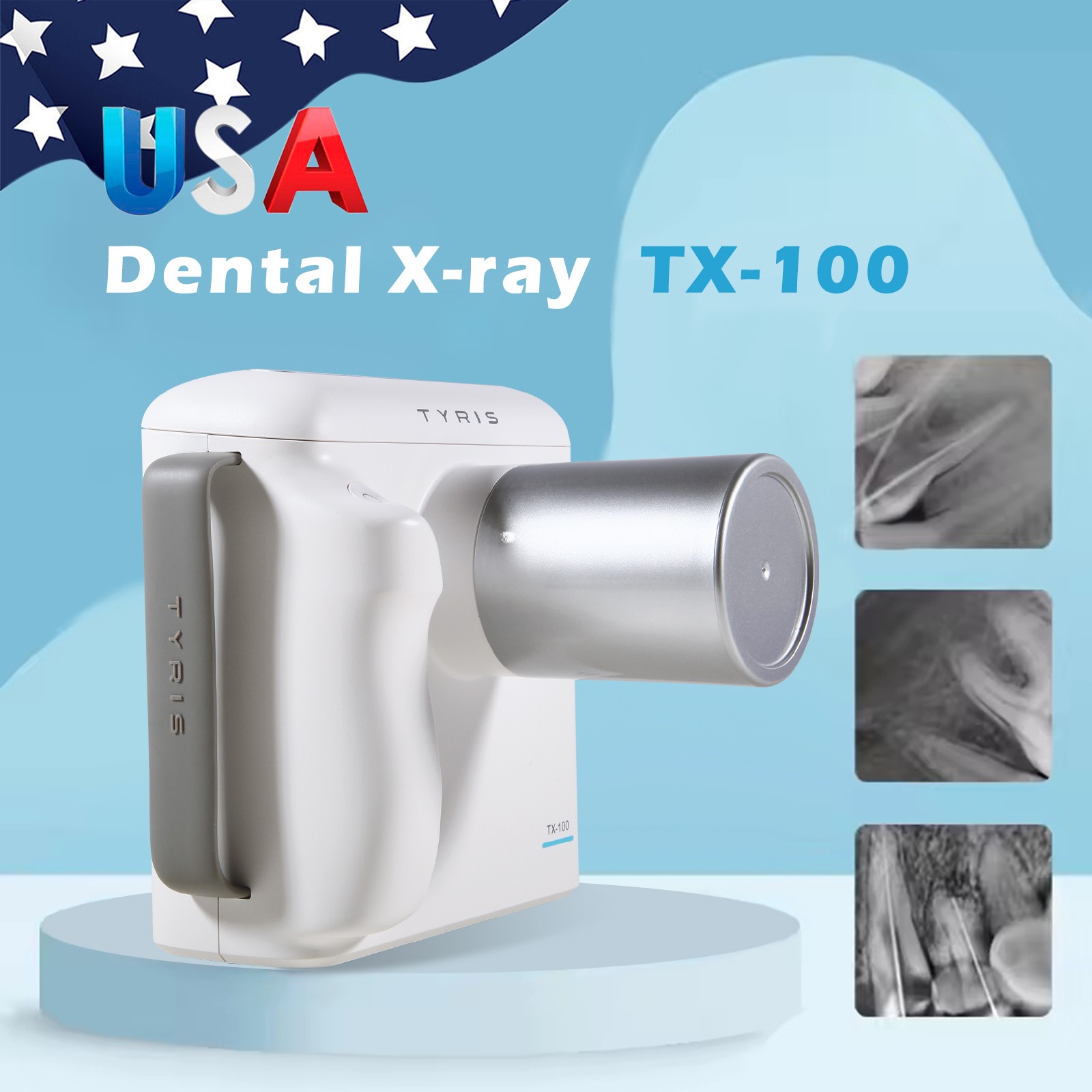 Dental Portable X Mobile Ray Machine Unit Digital High Frequency no Shield USA