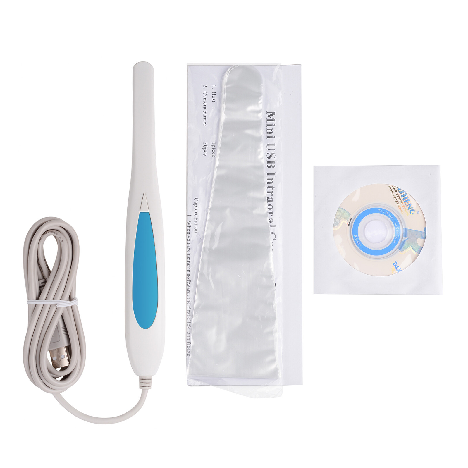 Dental Intraoral Camera USB Digital Imaging IntraOral 1.3M pixel CMOS MD770 Blue