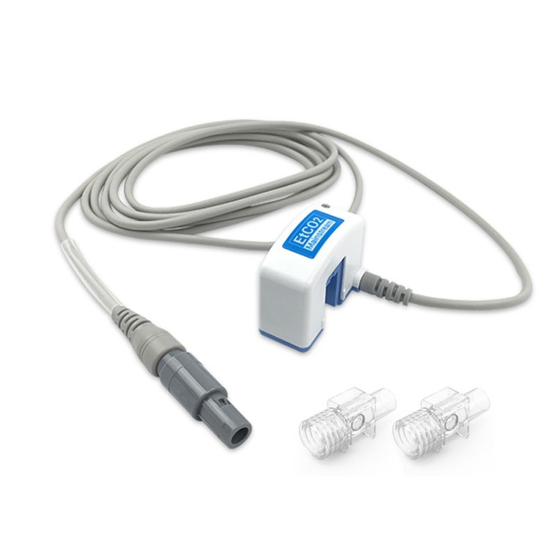 CAPNOSTAT 5 Compatible Mainstream EtCO2 Transducer for Respironics 2.5m (1Set)