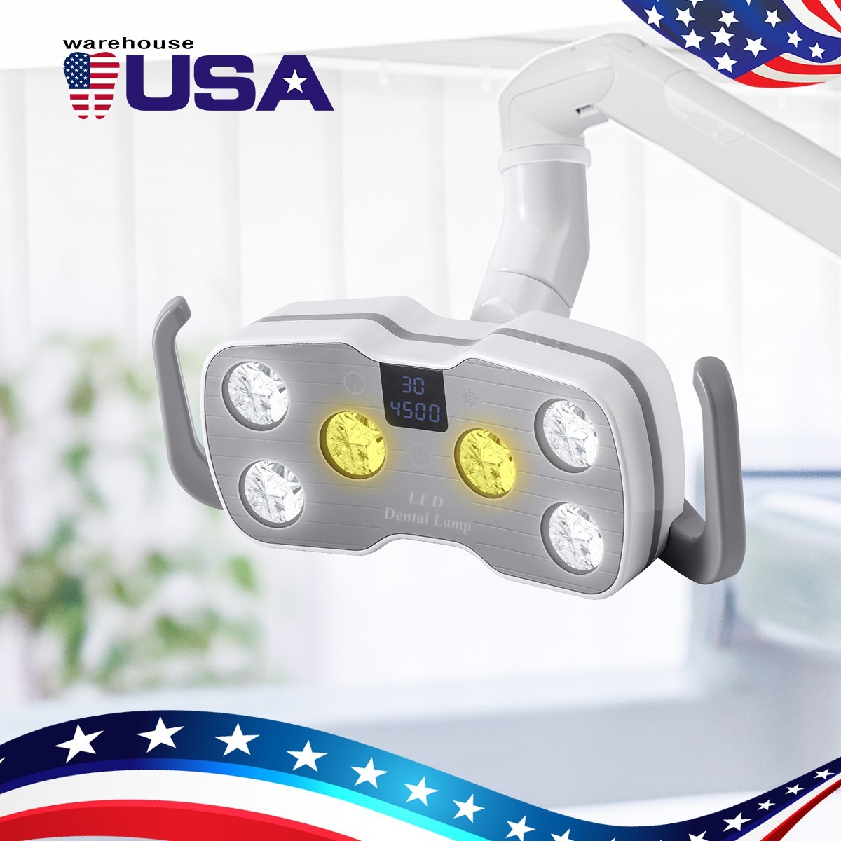 Portable Dental Delivery Unit Syringe Suction Turbine With Air Holder 4Hole
