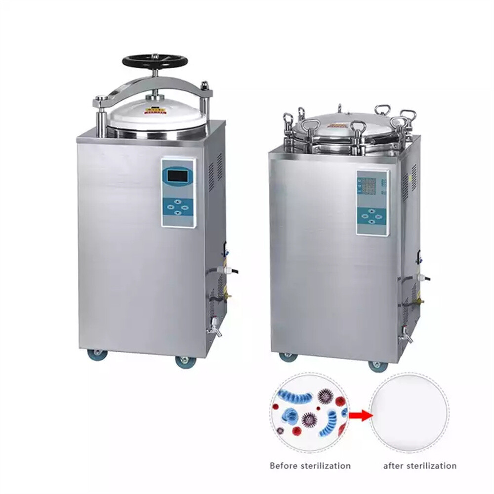 75L Vertical High Pressure Steam Sterilizer Autoclave Dental Sterilizat 0.23Mpa