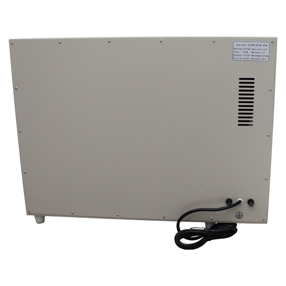1400W 110V Vacuum Drying Oven Lab Drying Heating Treatment Cabinet with 4Shelves