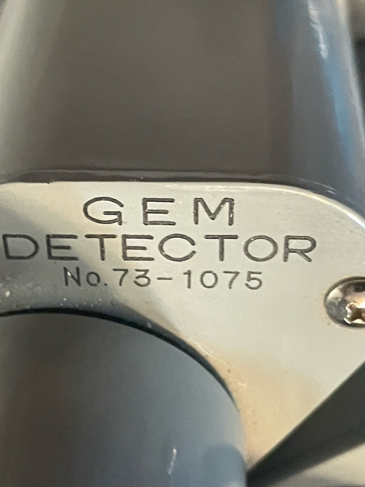 GIA Gem Detector Microscope No. 73-105 Tested Turns On Please Read Desc ….#986