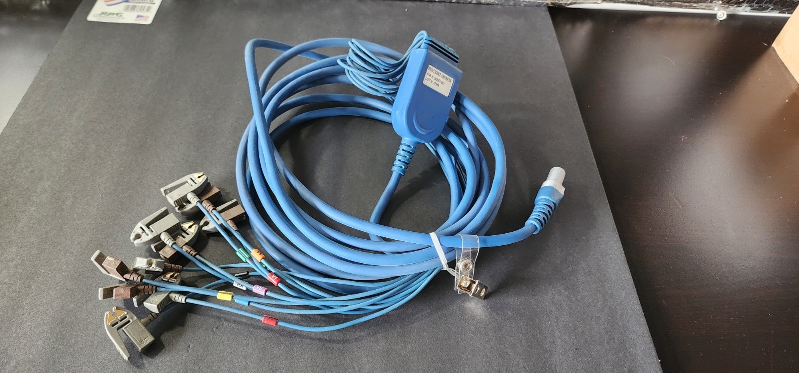 QUINTON CARDIAC SCIENCE CORP 10 Lead Q-Stress Cable ColorCoded Pinch Connector