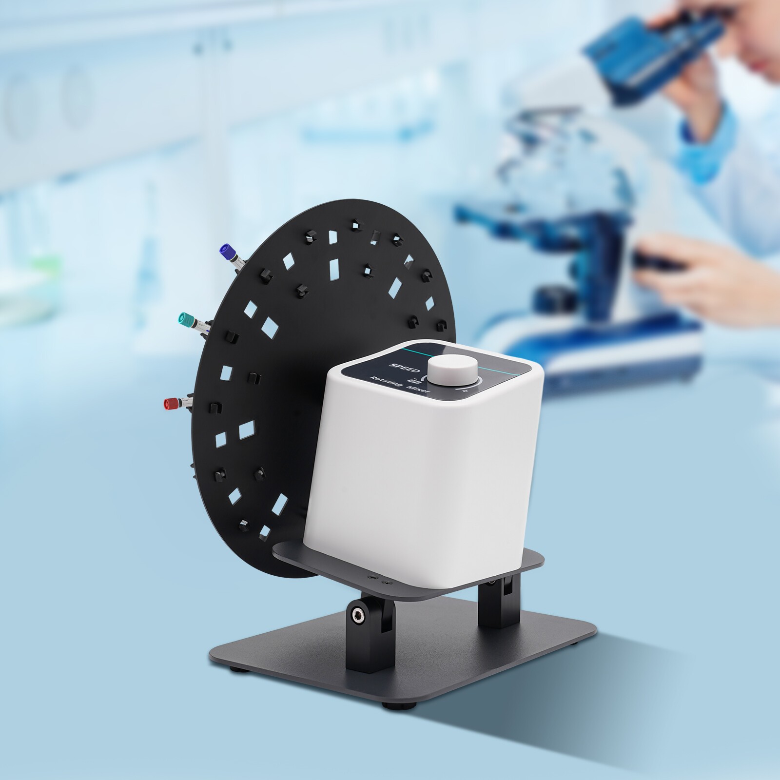 20W Laboratory Blood Mixer Rotating Mixer Oscillating Instrument 20-80rpm 110V