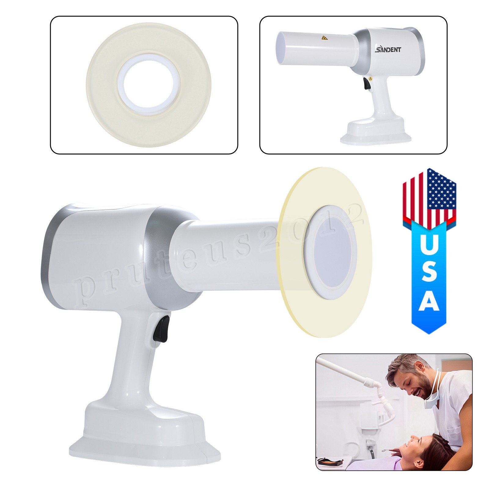 USA SANDENT Dental Scatter Shield Protective Ring fit For SANDENT X-ray Machine