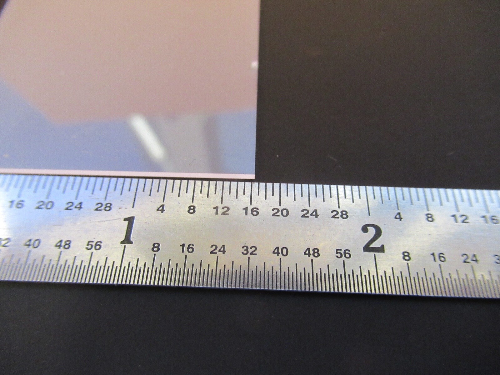 QUARTZ PLATE SINGLE CRYSTAL PIEZOELECTRIC Y-CUT PIEZO PART AS PICTURED &3K-A-74