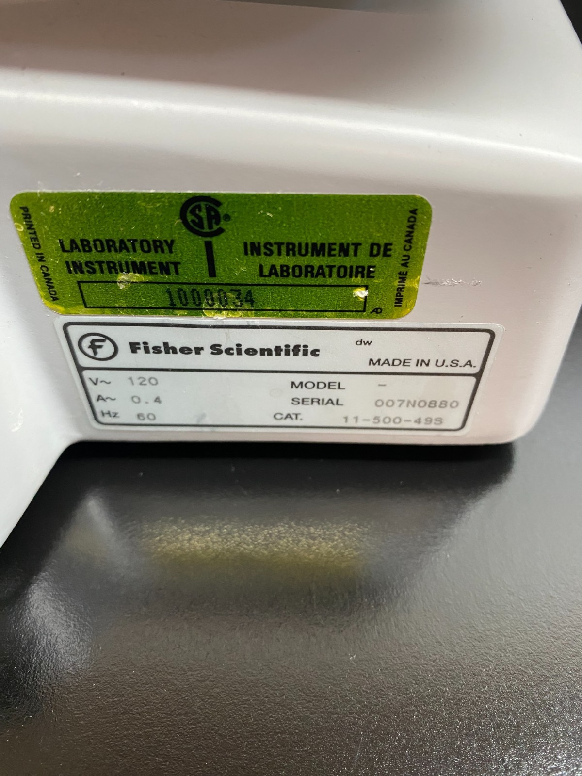 Fisher Scientific Cat No 11-500-495 Magnetic Stirrer 7″ X 7″ with WARRANTY