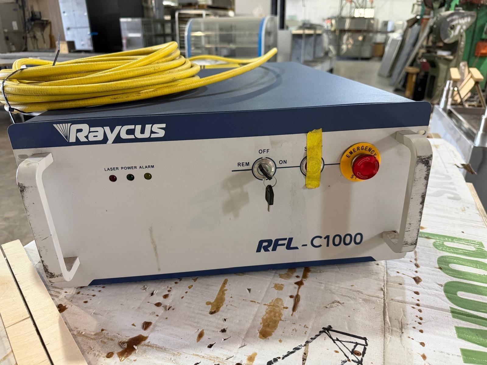 Raycus 1000W Fiber Laser Source for Fiber Laser Cutting Machine – Working – AS I