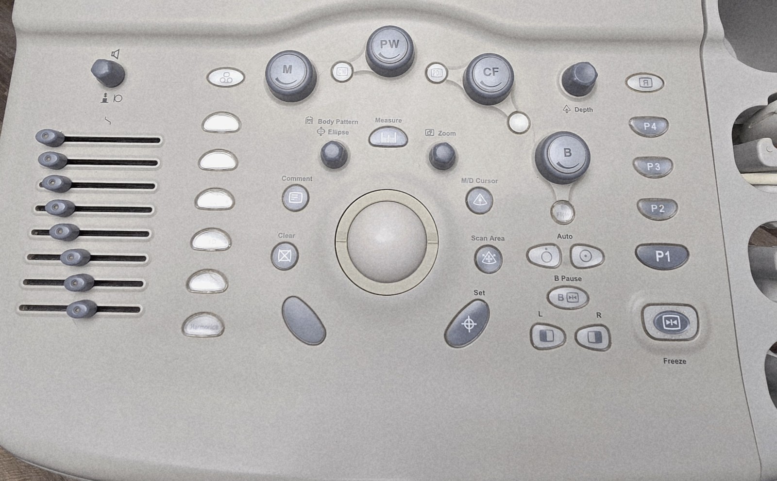 GE Logiq 5 Pro with Probe and Printer Ultrasound System Tested Working