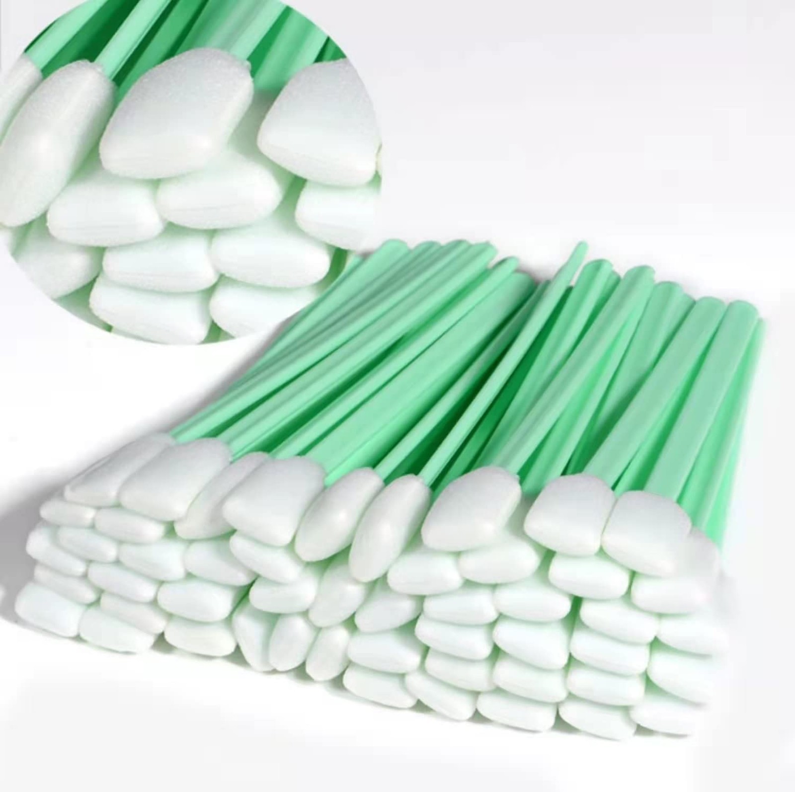 200 Piece Foam Cleaning Swabs Dust-Free Tip for Printer Heads Scanners Optical