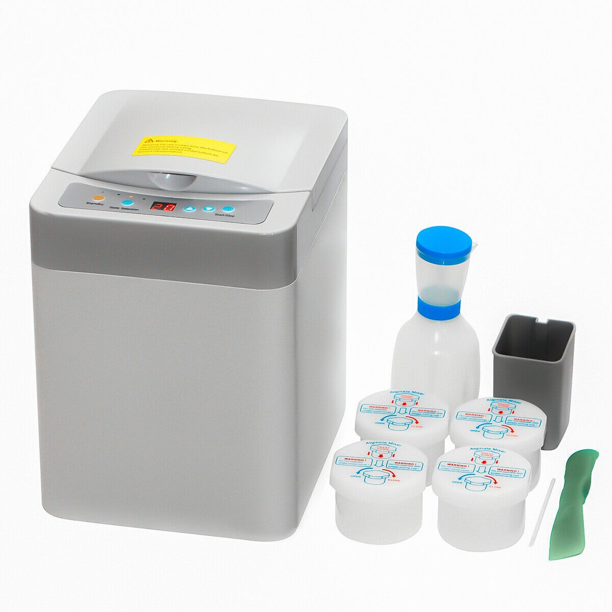 Dental Lab Fully Automatic Alginate Impression Material Mixer Blender HL-YMC V