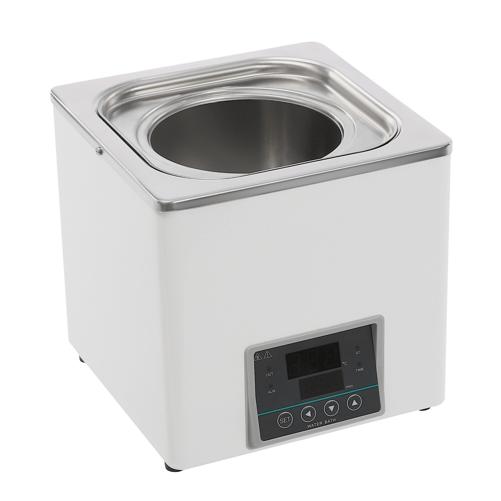 300W 3L Lab Water Bath Heater with Adjustable Lid and Safety Feature