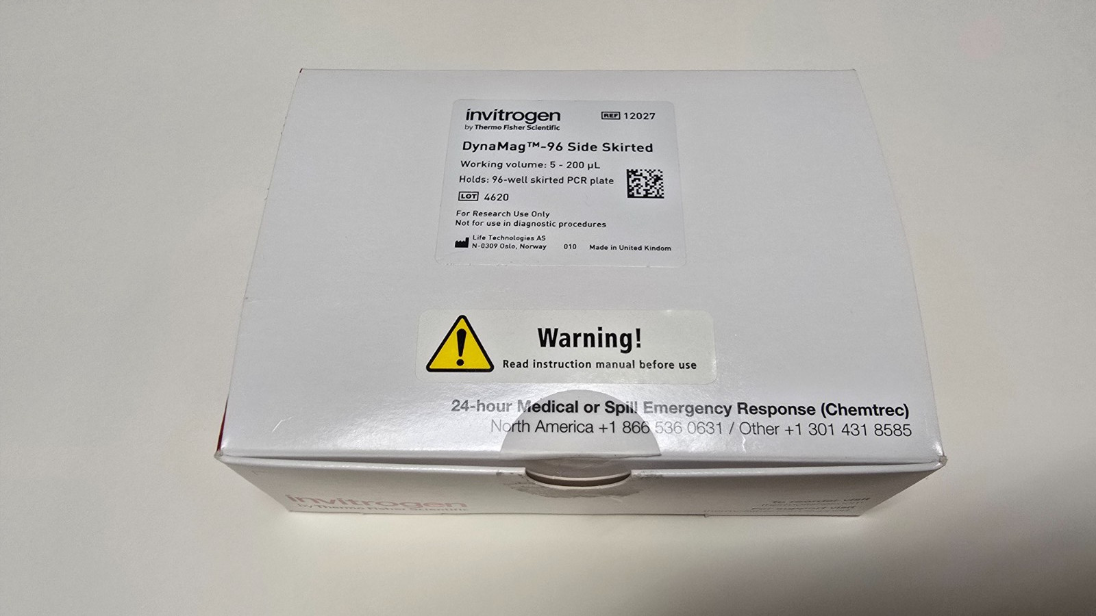 Thermo Fisher Scientific Invitrogen DynaMag-96 Side Skirted Magnet, REF 12027