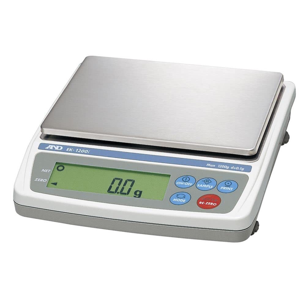 A&D EK-1200i Digital Precision Jewelry Scale Legal for Trade 1200×0.1g