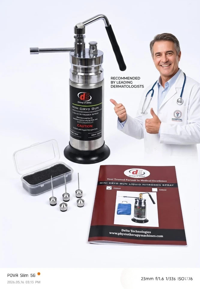 Mini Cryo Can For Dermatology 350ML LN2 Sprayer 350 ML Sprayer Cryo Surgical Sys