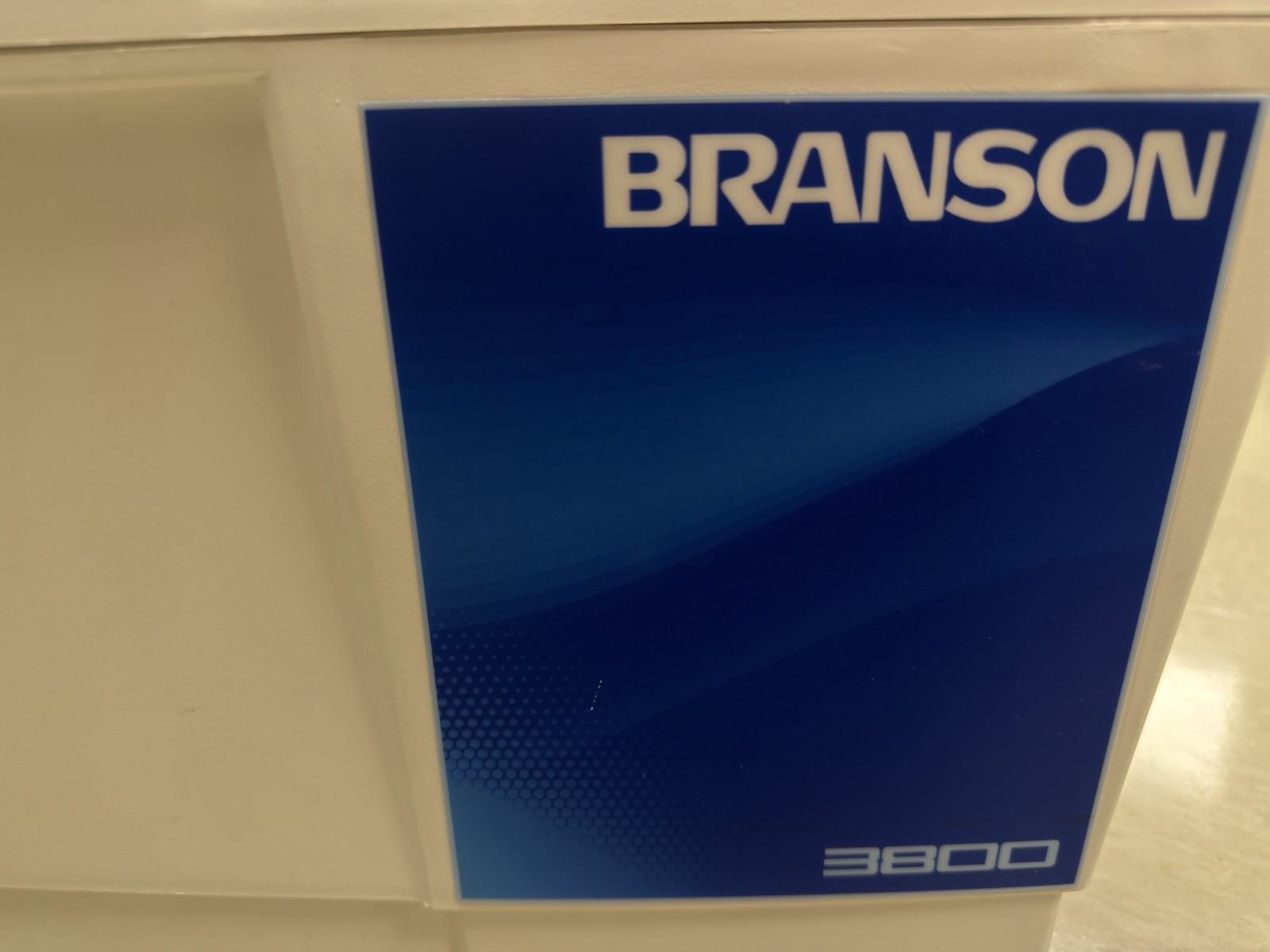 Emerson Branson M3800H 1.5 Gal Heated 59C Dental Ultrasonic Cleaner Bath & Timer