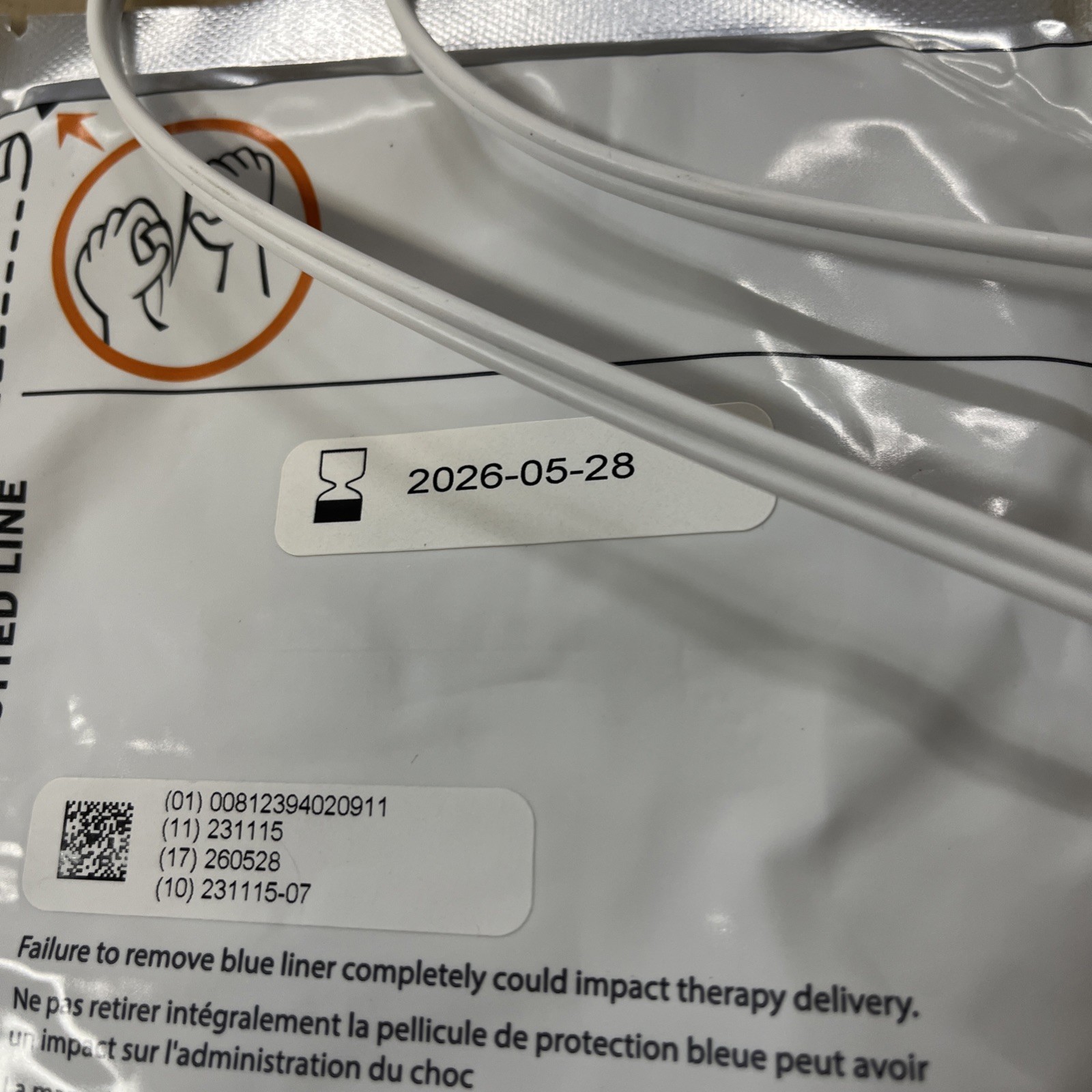 Lot of 2 CARDIAC SCIENCE AED ELECTRODES 9131 EXP 2026-05-28