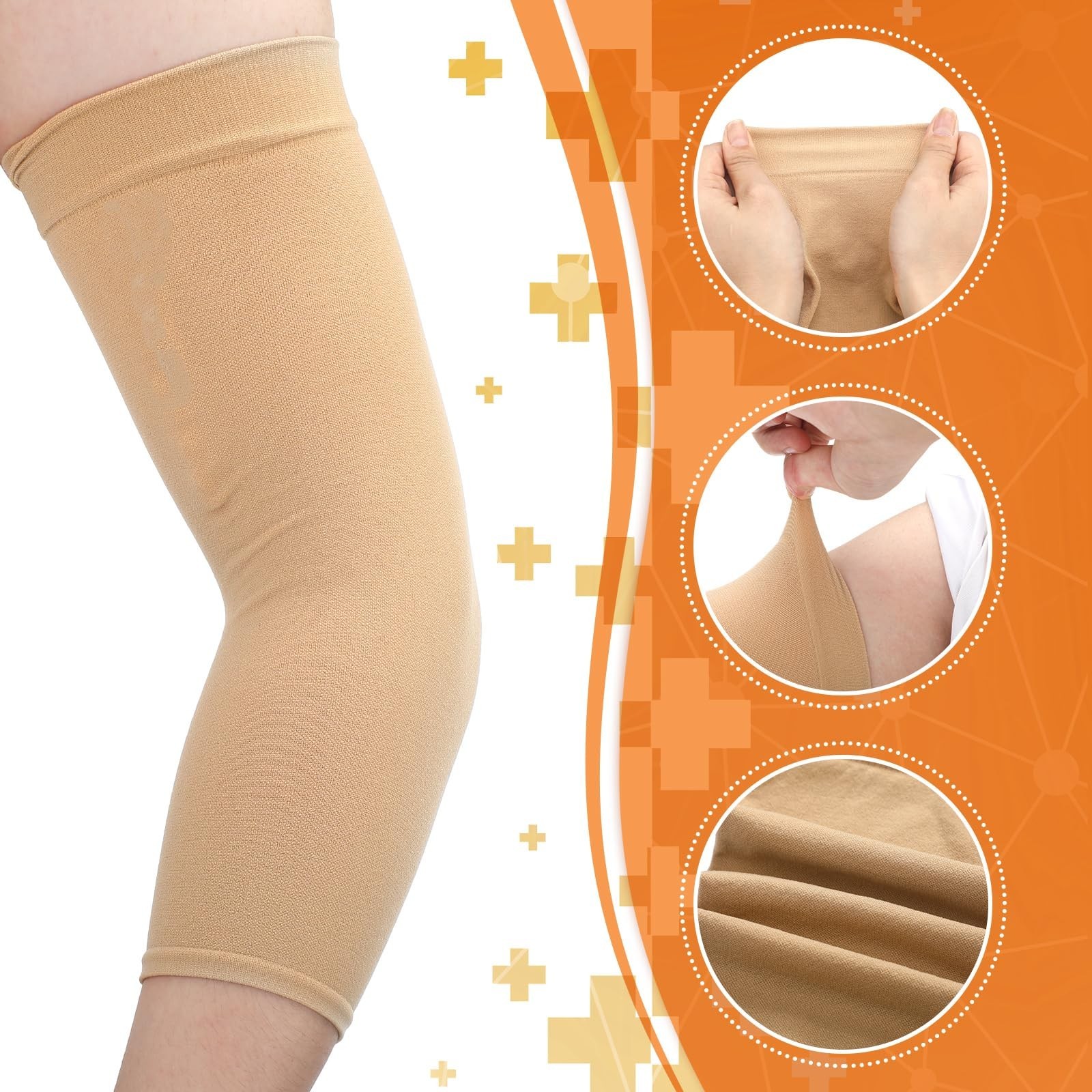 6 Pcs Picc Line Sleeve for Upper Arm Fistula Dialysis Sleeve Cover One Size F…