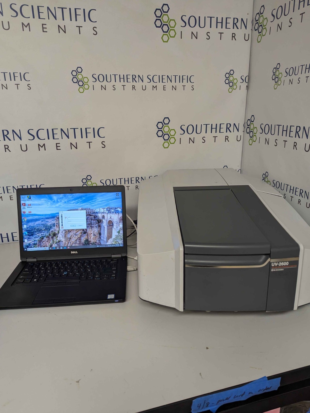 Shimadzu UV-VIS Spectrophotometer UV-2600 w/ UV Probe Software, Tested!