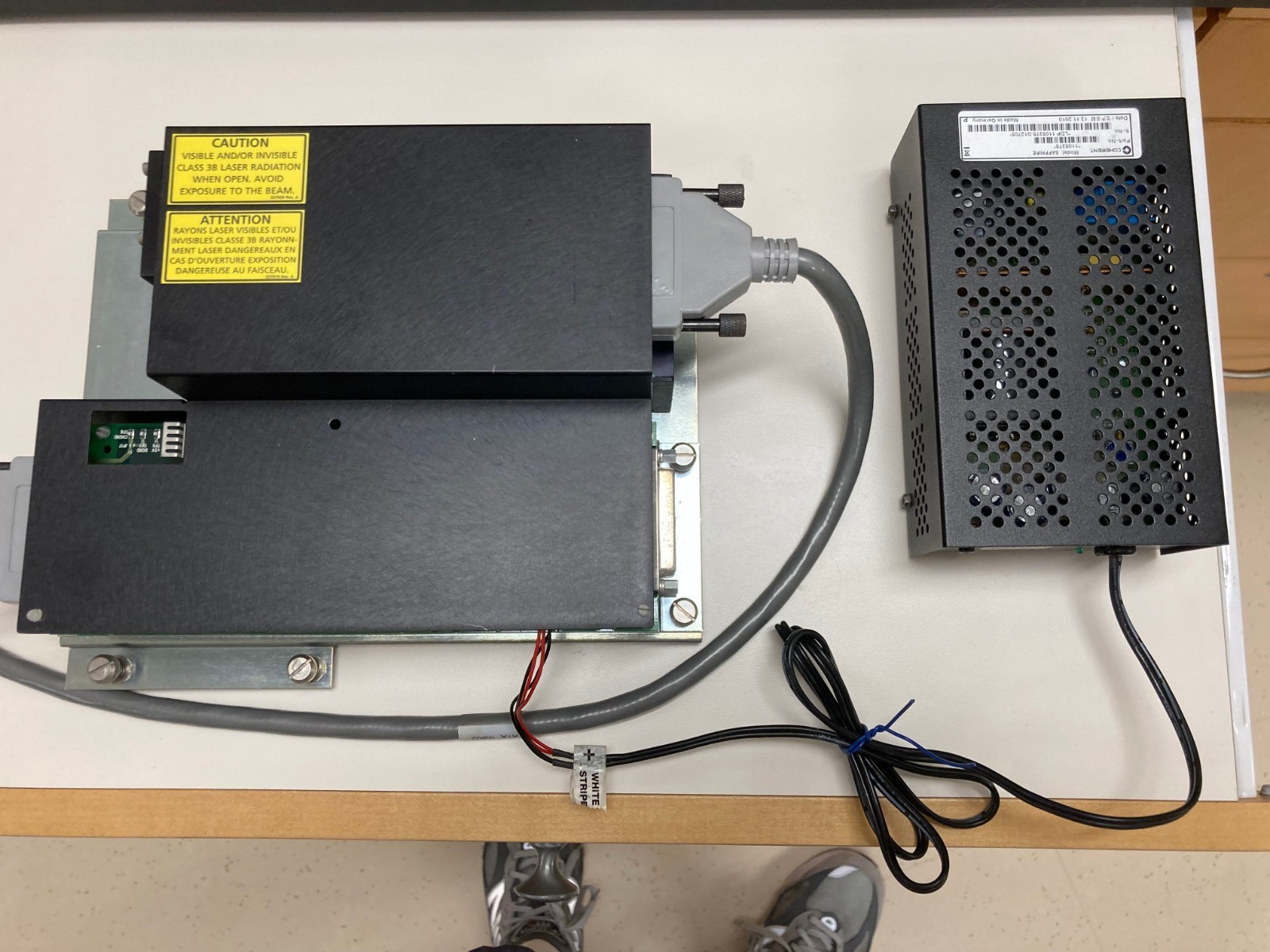 Custom Tuned Coherent Sapphire 488-40 Laser for Holography! Single Frequency!