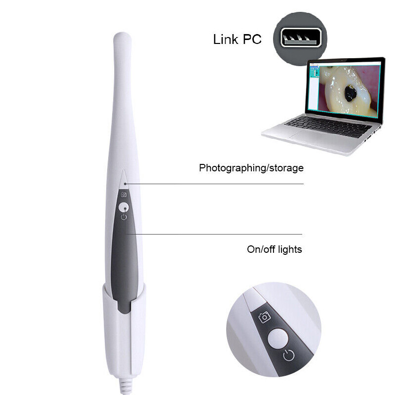CF-686A USB Intraoral Camera Dental Camera Intraoral Focus contact to Computer