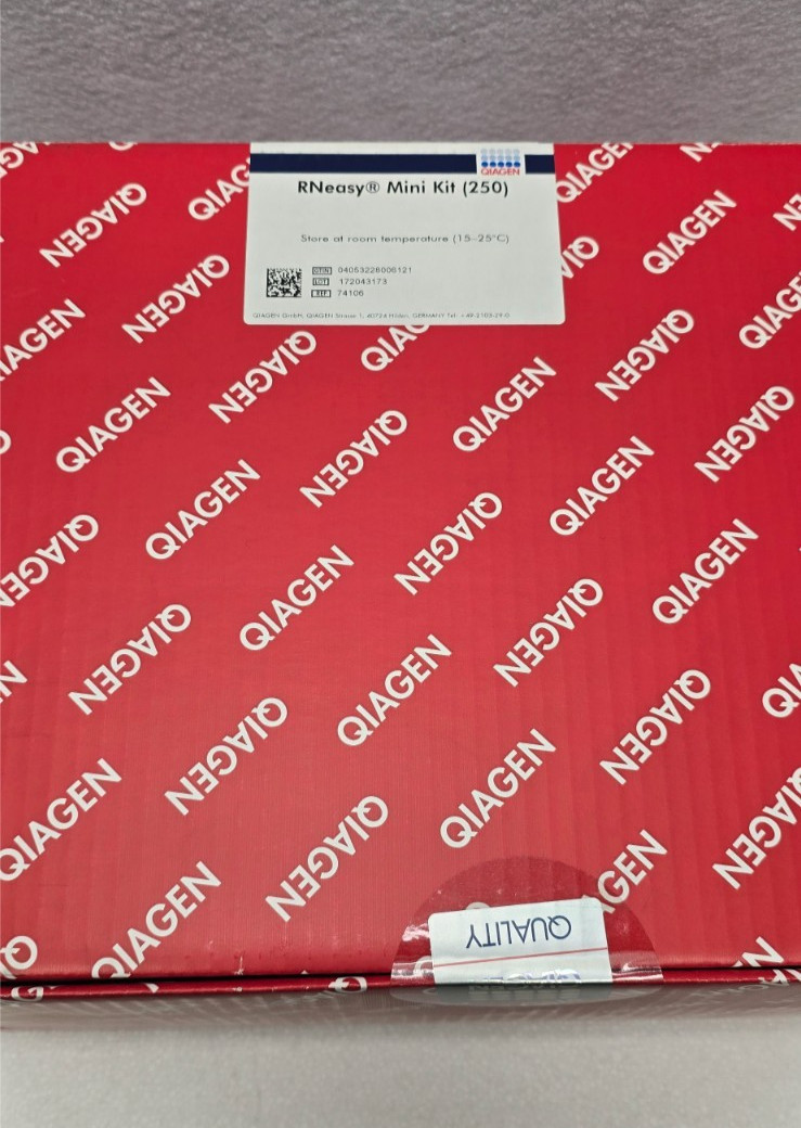 Qiagen – RNeasy Mini Kit (250), Collection Tubes (1.5 ml and 2 ml), (M/N: 74106)