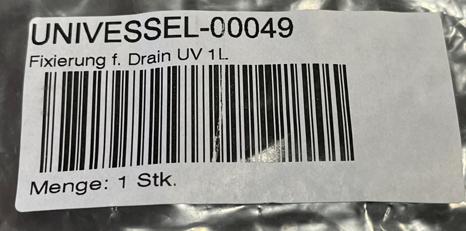 Sartorius Reaction Vessel Fixation for Cleaning 1 L