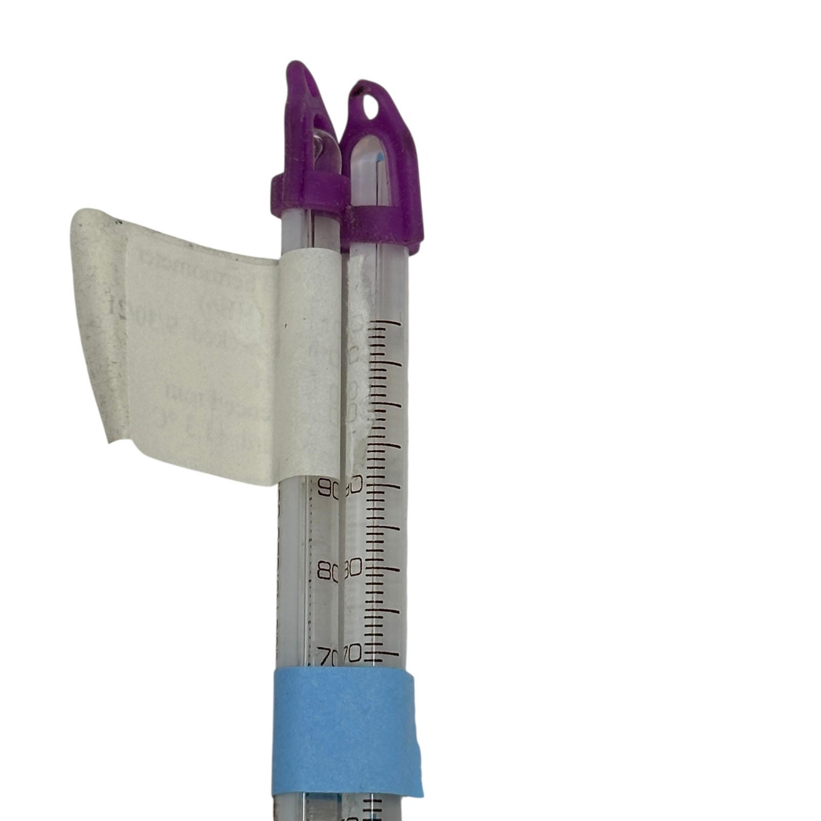 Lot of 2 VWR Enviro-Safe Liquid-In-Glass Laboratory Thermometers 61222-620