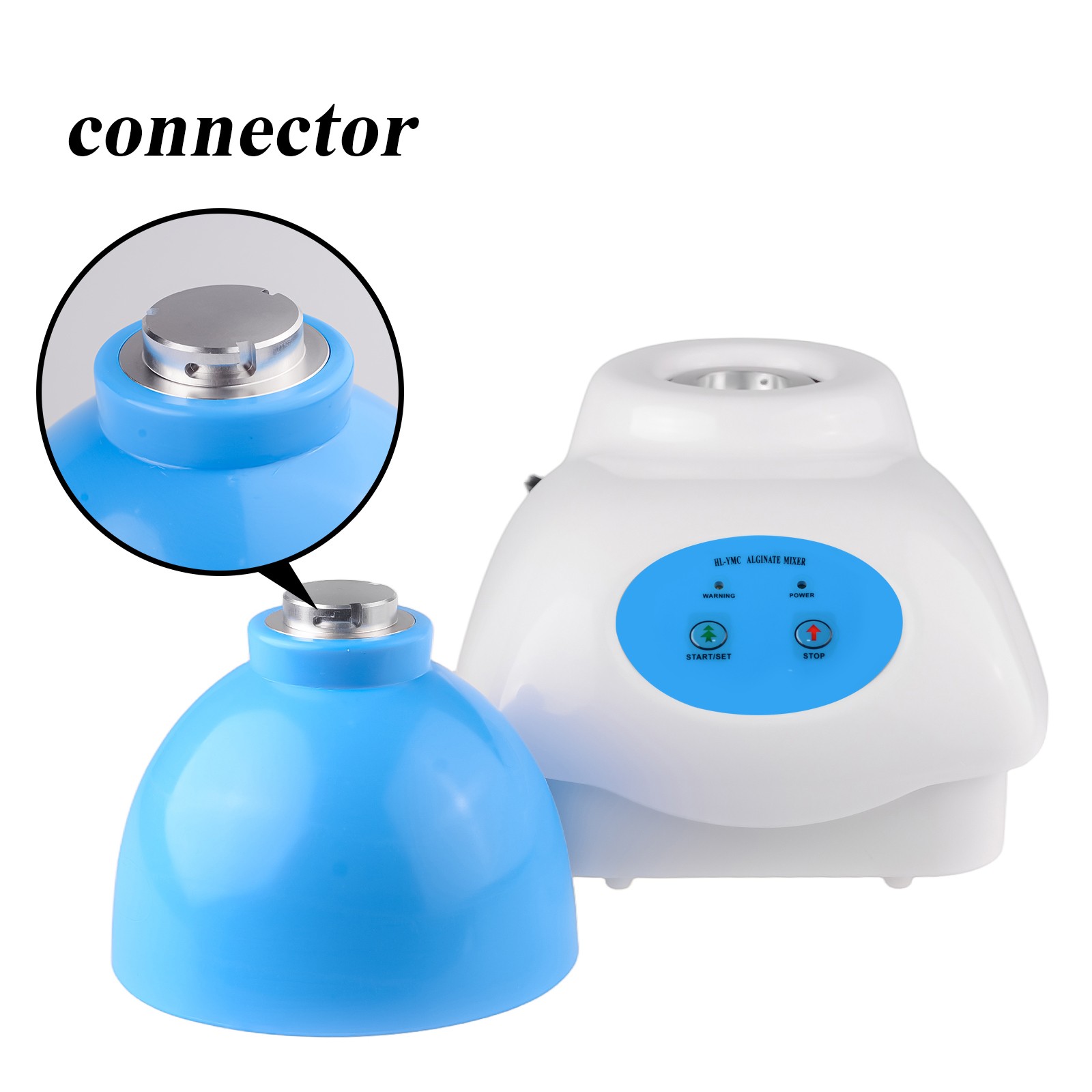 45W Dental Lab Alginate Mixer Impression Materials Mixing Machine Two Speeds
