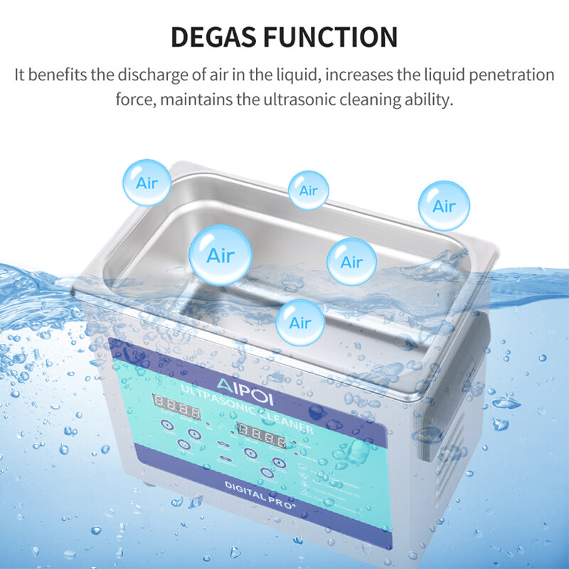 Ultrasonic Cleaner 3.2L Liter Stainless Steel Industry Heated Heater w/Timer US