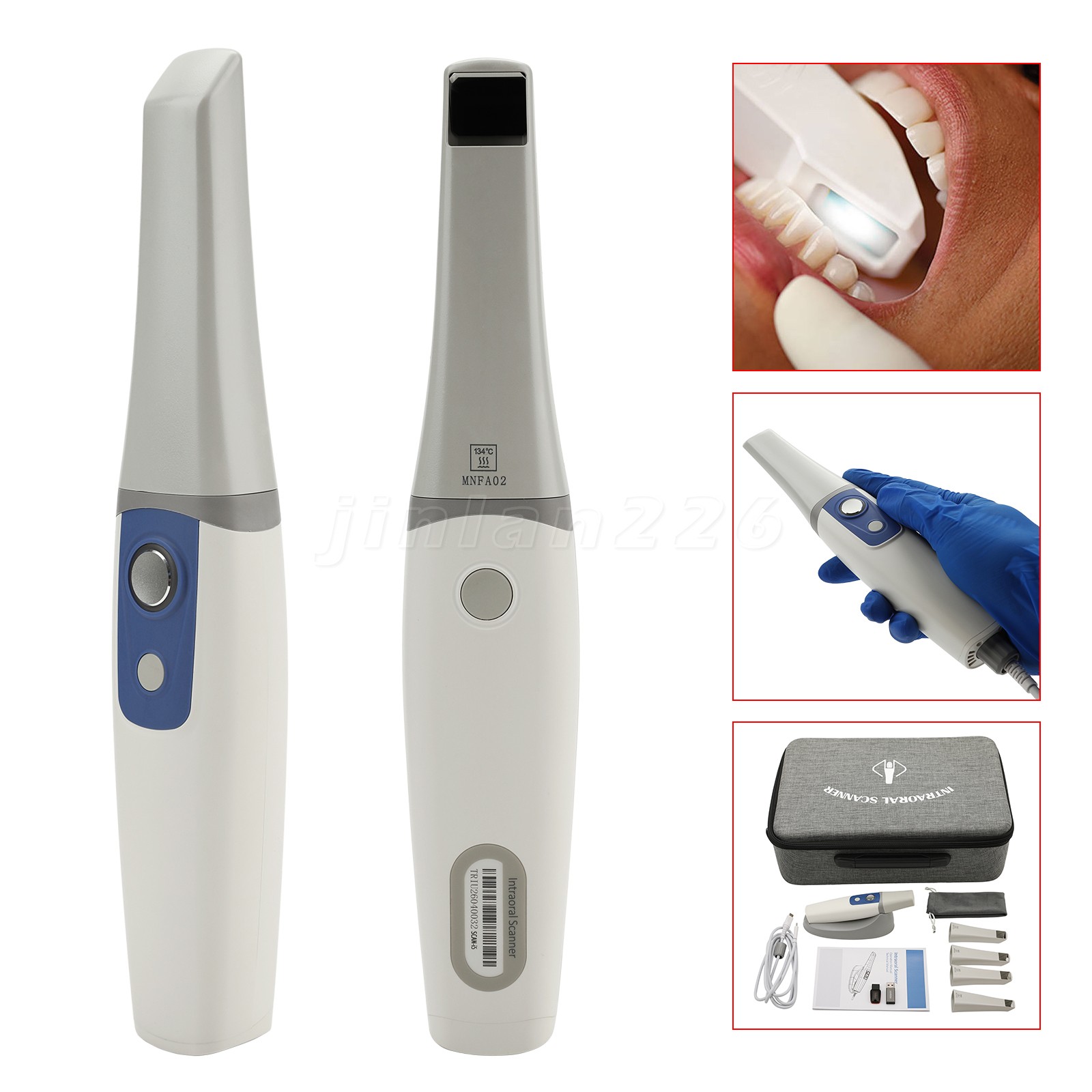 Woodpeck Style Dental X Ray Imaging System RVG Digital X-Ray Sensor Size 1.5