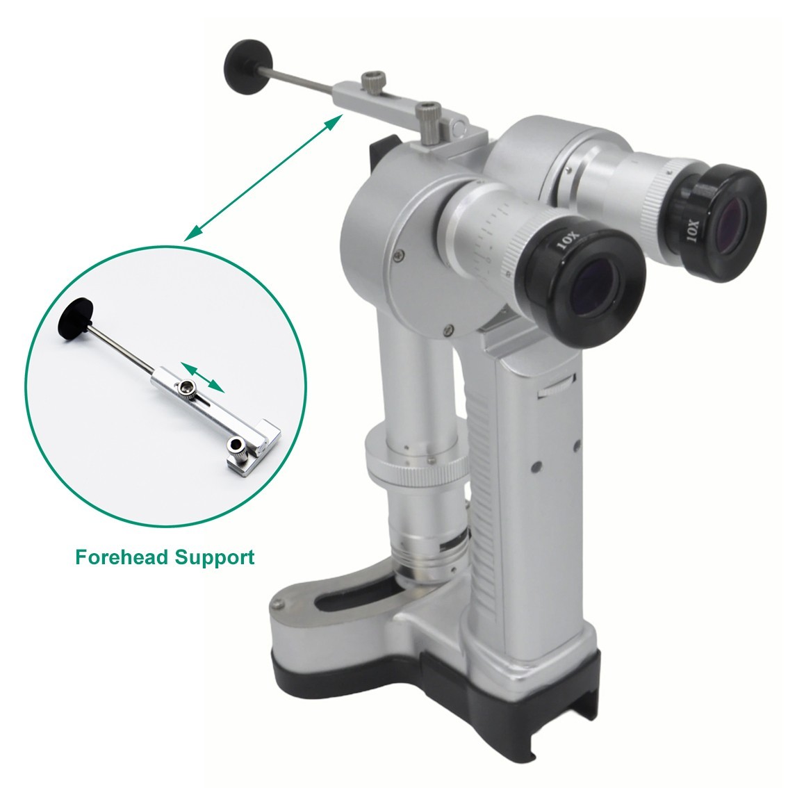 Handheld Portable Slit Lamps Microscope With Smartphone Iphone Camera Adapter