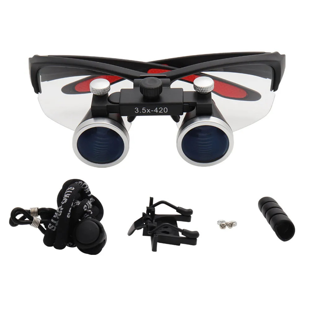 3.5X/2.5X Dental Binocular Magnifier for Surgery and Aesthetics