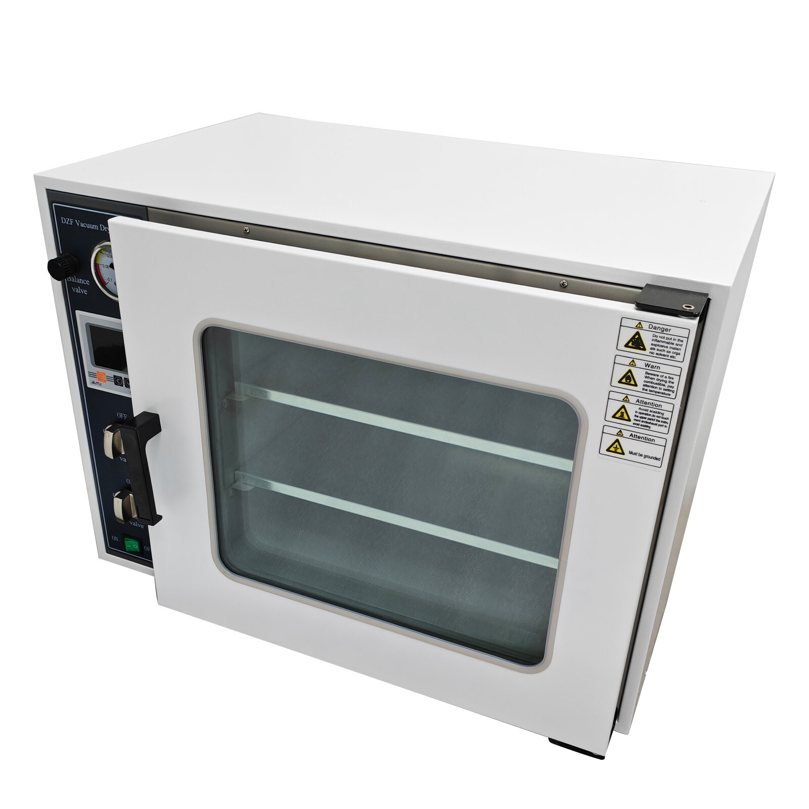 Lab 1.9 Cu Ft Digital Vacuum Drying Oven(Install Nitrogen Inlet) 1400W 110V