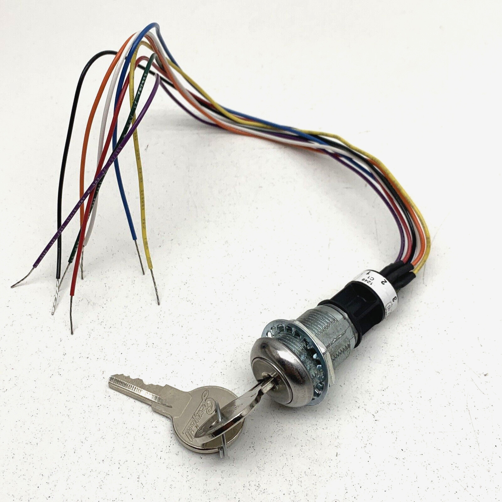 Grayhill 58YY500047 Key Switch 3-Position Double Pole 115/220V