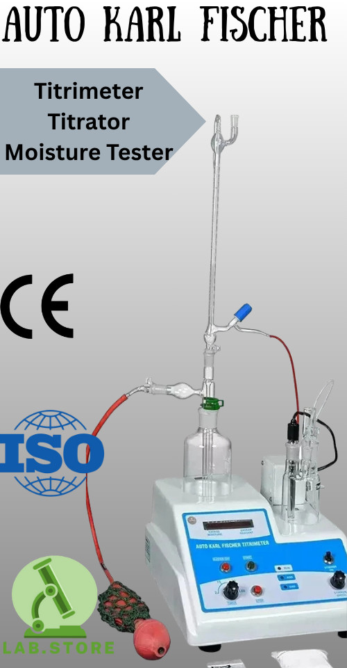 Auto Karl Fischer Titrimeter Titrator Moisture Tester