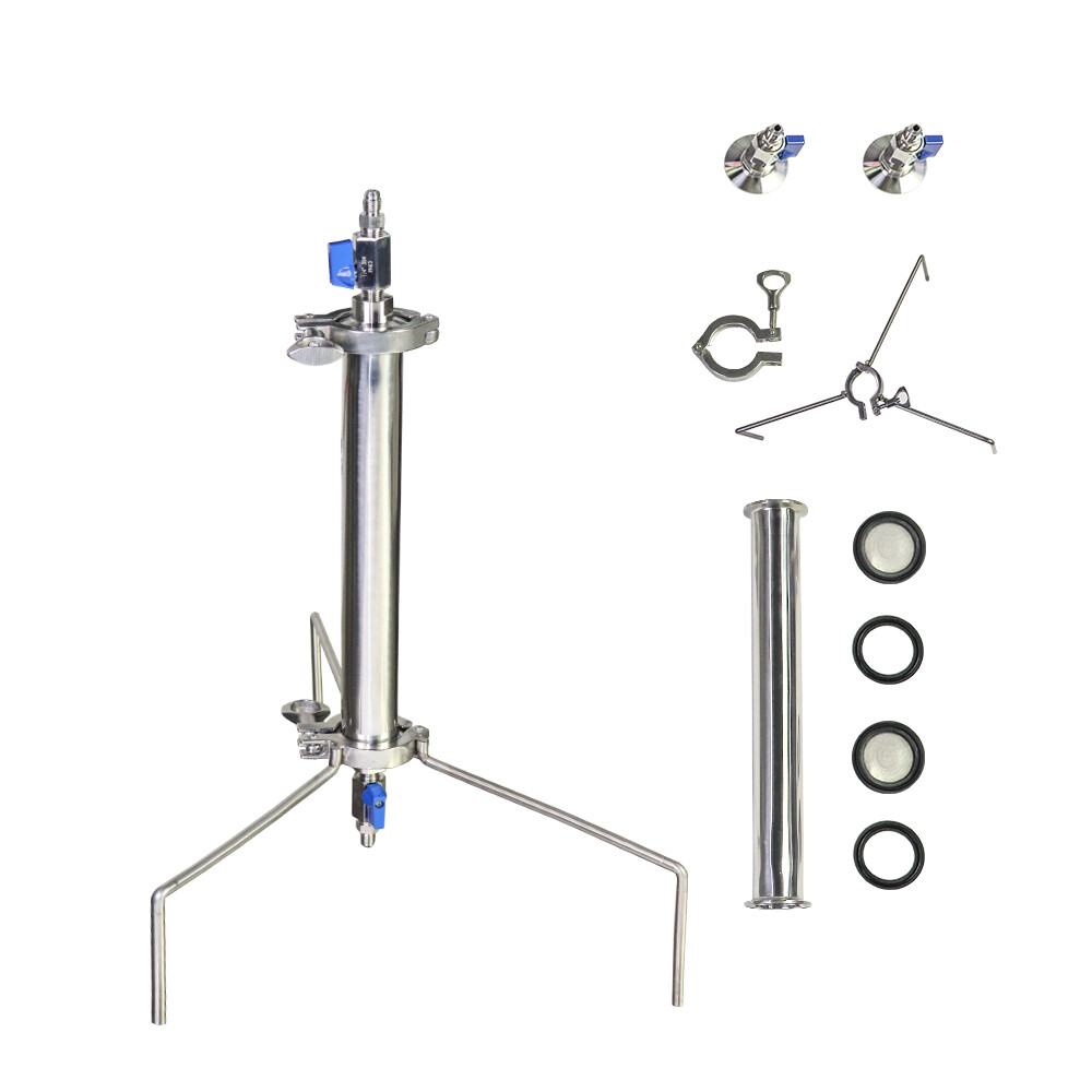 45Gram Heavy Closed Loop Oil Extractor 304 Stainless Steel laboratory US STOCK