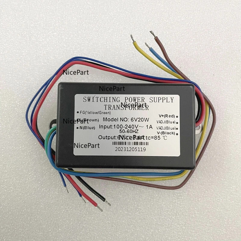 New For Microscope Halogen Lamp Dimming Power Supply SRX20S-06-001 Replacement