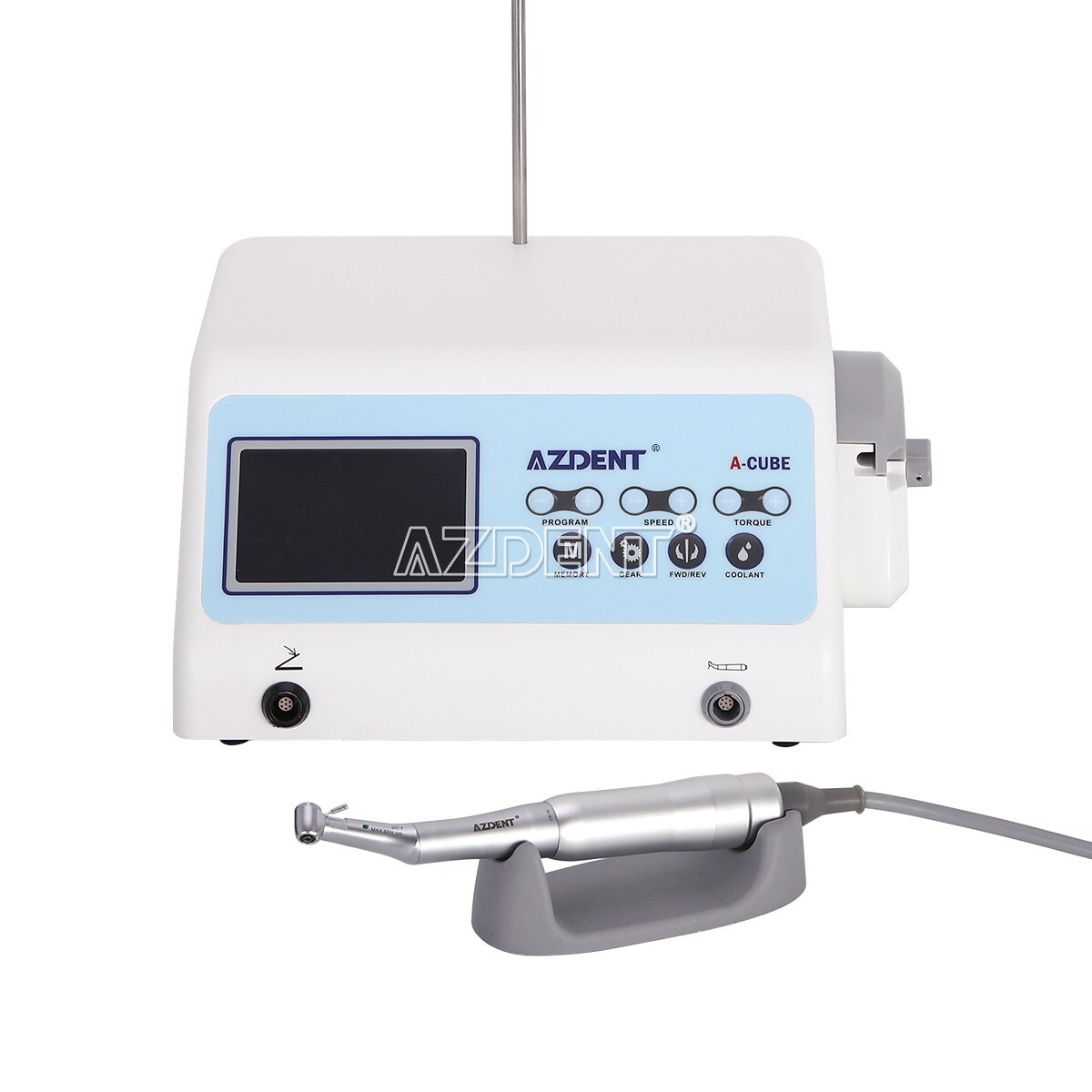 AZDENT Dental Brushless Implant Motor Surgical System+20:1Contra Angle Handpiece