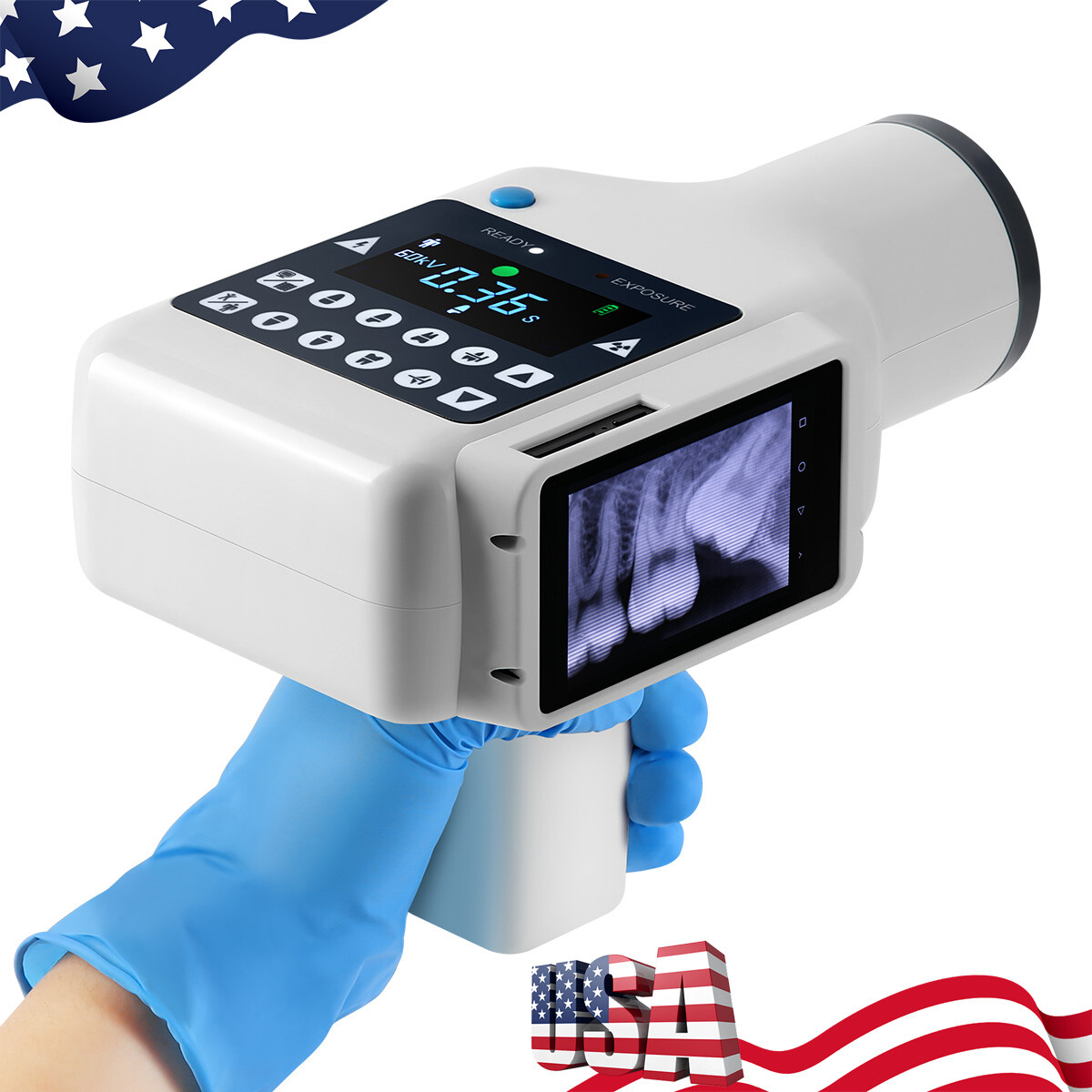 18L Dental Autoclave Steam Sterilizer/Delivery Unit Air Compressor Suction 4Hole